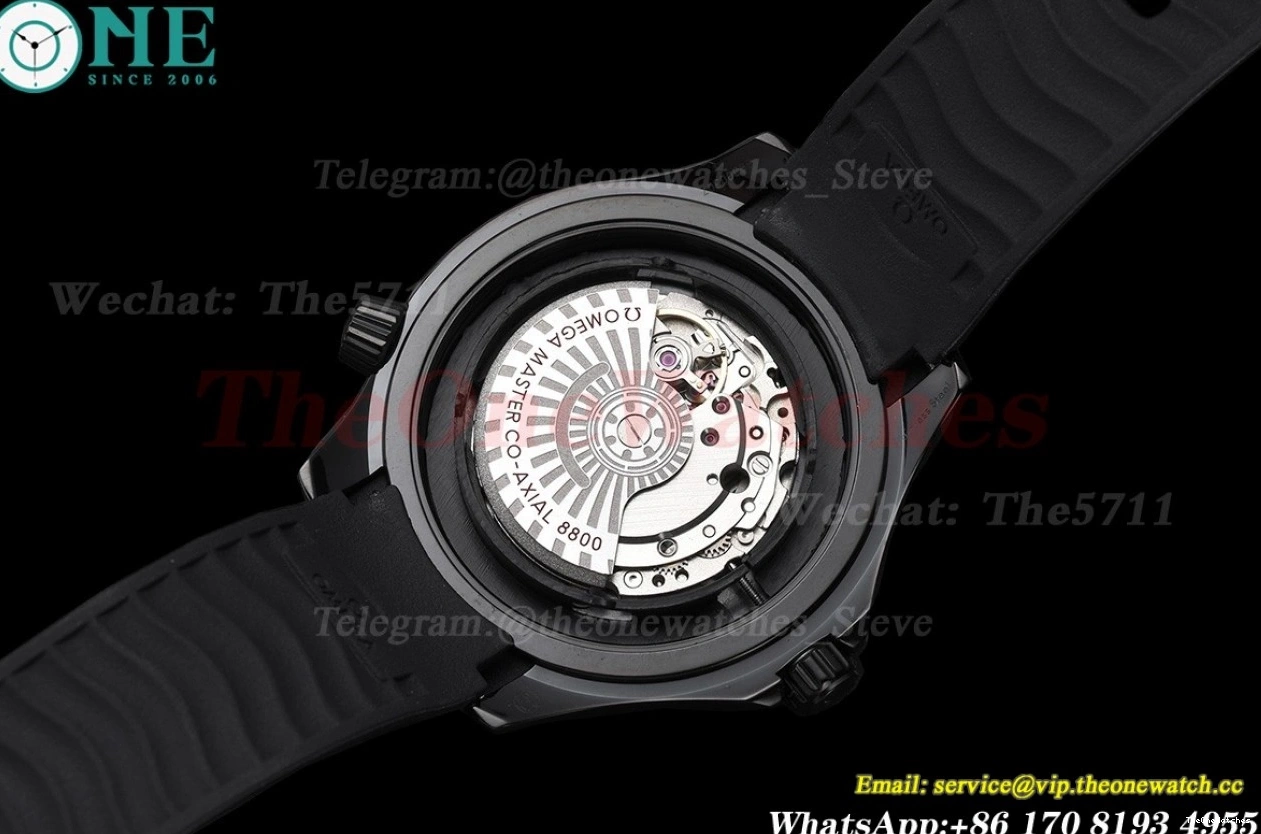 Dial 42mm MY8215 GDF Black 300m RU PVD Seamaster 1202